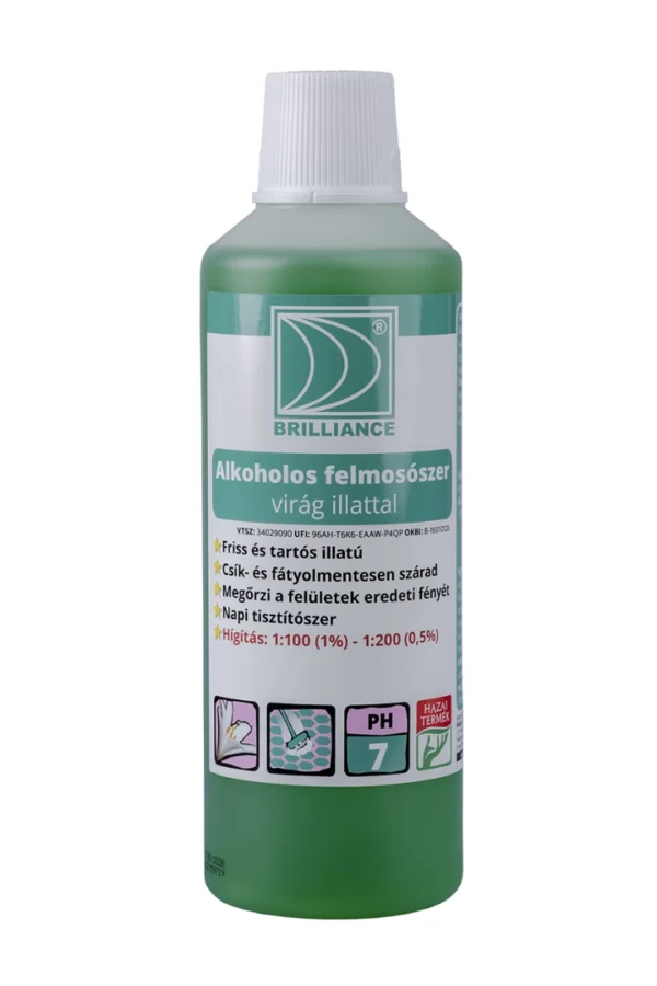 Brilliance® Alkoholos felmosószer virág illattal 1 liter