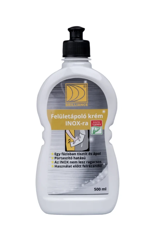 Brilliance® Felületápoló krém INOX-ra 0,5 liter