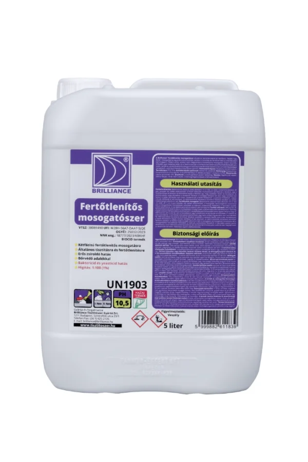 Brilliance® Fertőtlenítős mosogatószer 5 liter
