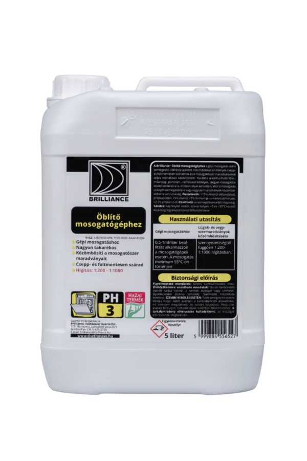Brilliance® Öblítő mosogatógéphez 5 liter