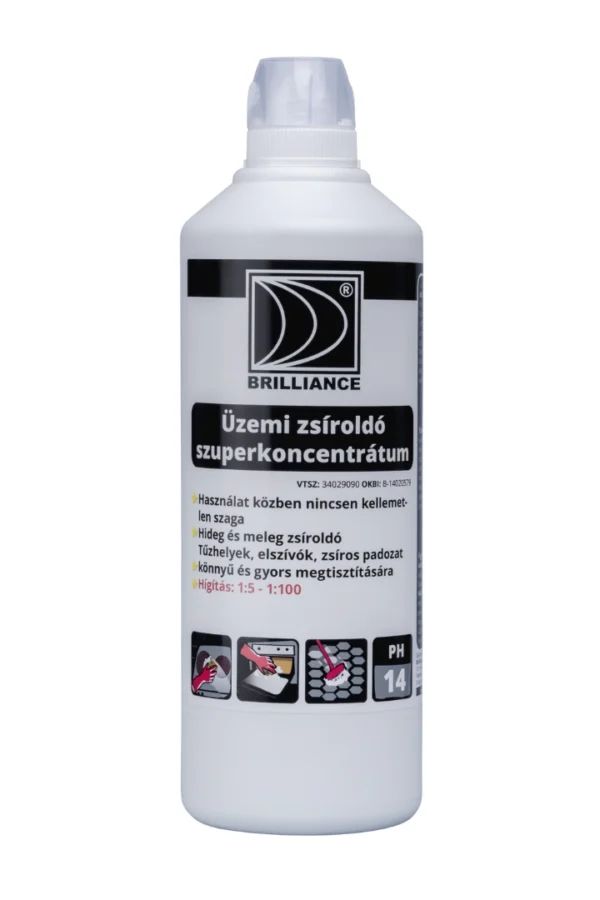 Brilliance® Üzemi zsíroldó szuperkoncentrátum 1 liter