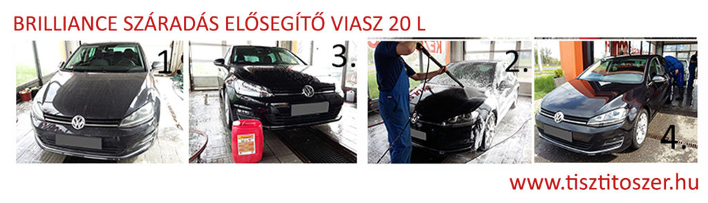 Fullosan tiszta autó és rengeteg elégedett ügyfél! De mi a titka? 2 szaradast elosegito viasz brilliance2