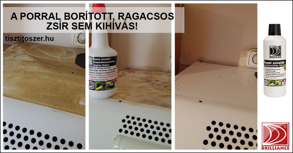 Most vége az odaégett zsírnak és a sokáig tartó vakargatásnak! 2 zsiros ragacsos elszivo blogdemo