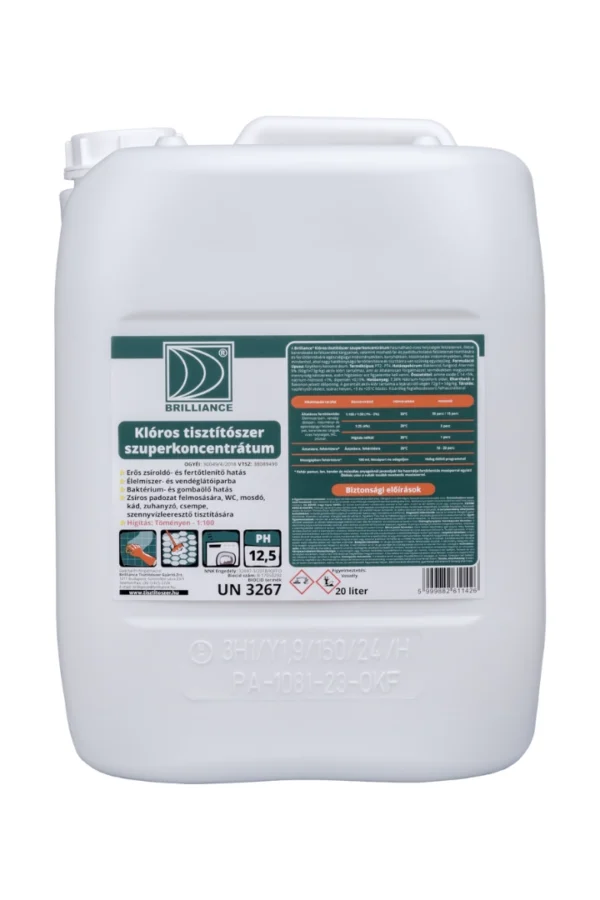 Brilliance® Klóros tisztítószer szuperkoncentrátum 20 liter