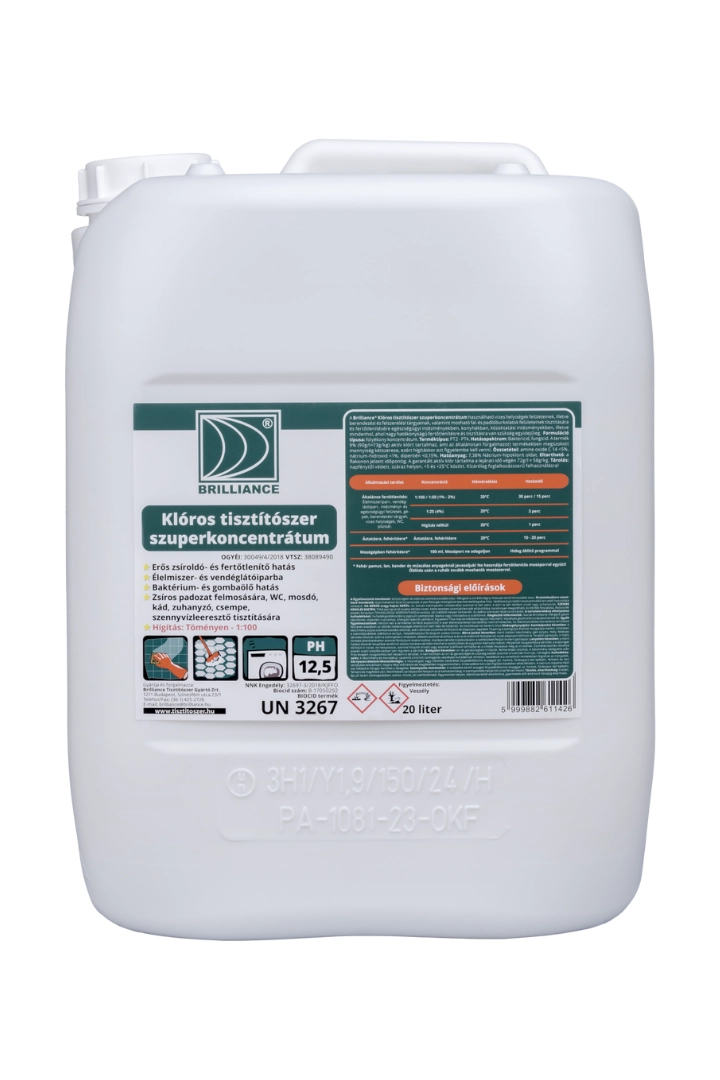 Brilliance® Klóros tisztítószer szuperkoncentrátum 20 liter