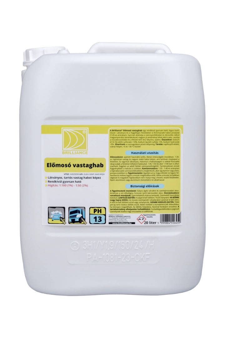Brilliance® Előmosó vastaghab 20 liter