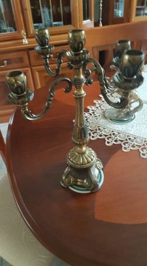 Brilliance® ÖKO Réz és fémtisztító 250 ml 5 reztisztito gyertyatarto elotte