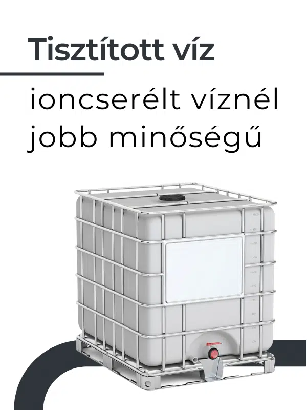Tisztított víz