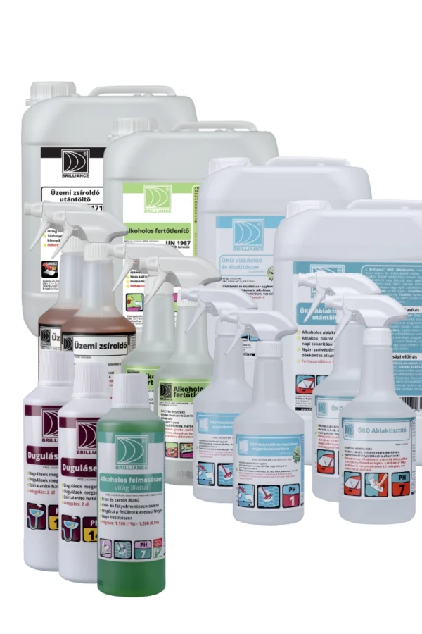 Brilliance tisztítószer csomag üzemi konyhába