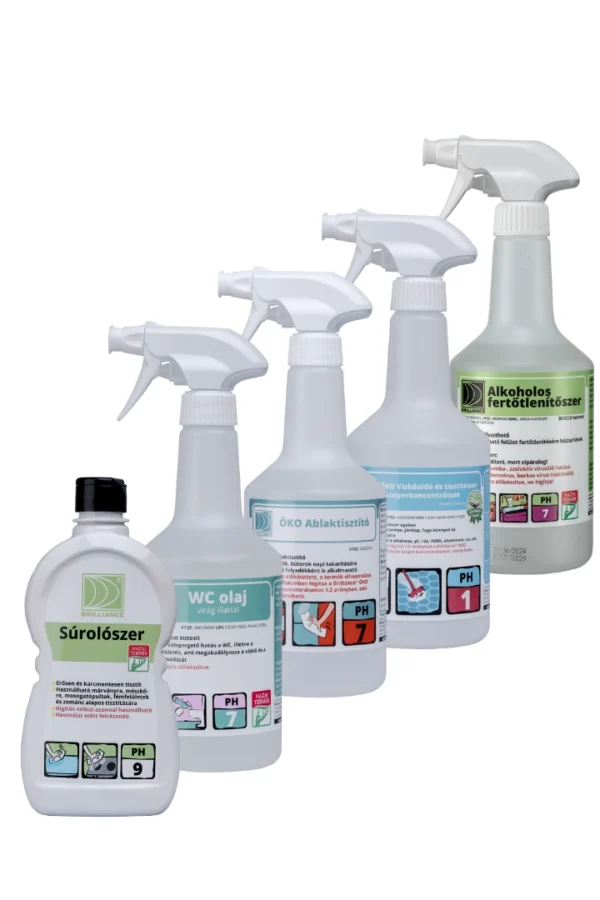 Fürdőszoba alapcsomag (virág illattal)