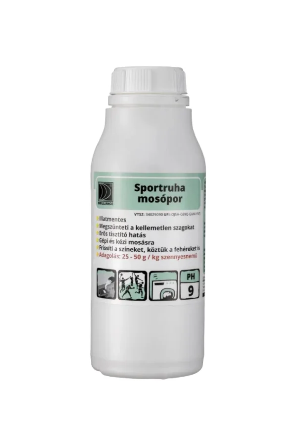 Brilliance® Sportruha mosópor 880 gramm