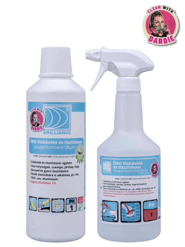ÖKO Vízkőoldó és tisztítószer szuperkoncentrátum 1 liter + hígítós flakonnal - Limitált kiadás