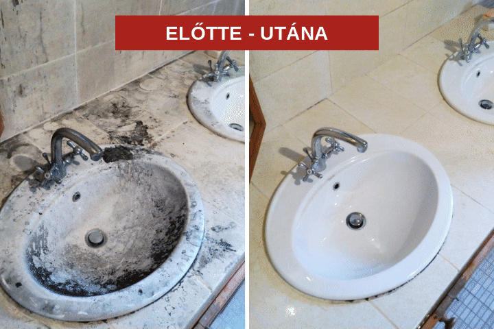 korom eltávolítása