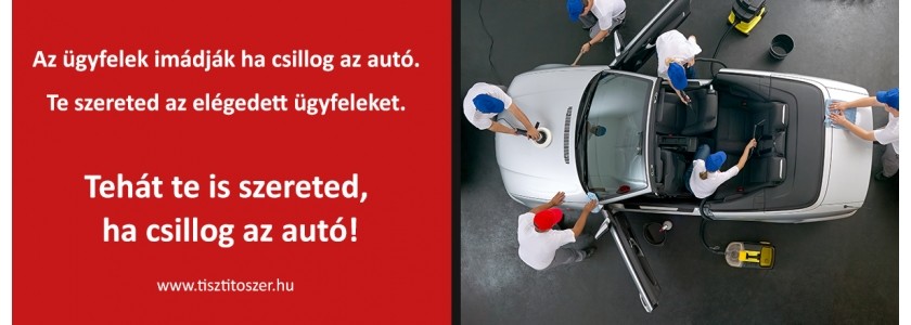 Te is szereted ha csillog az autód?