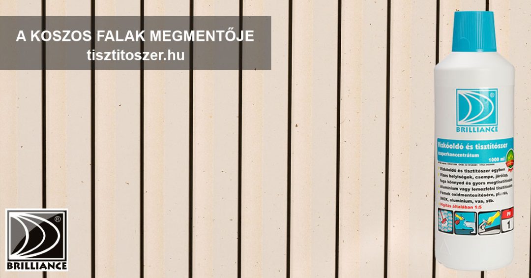 Leküzdhetetlen az olajos, vízköves sár a falon?