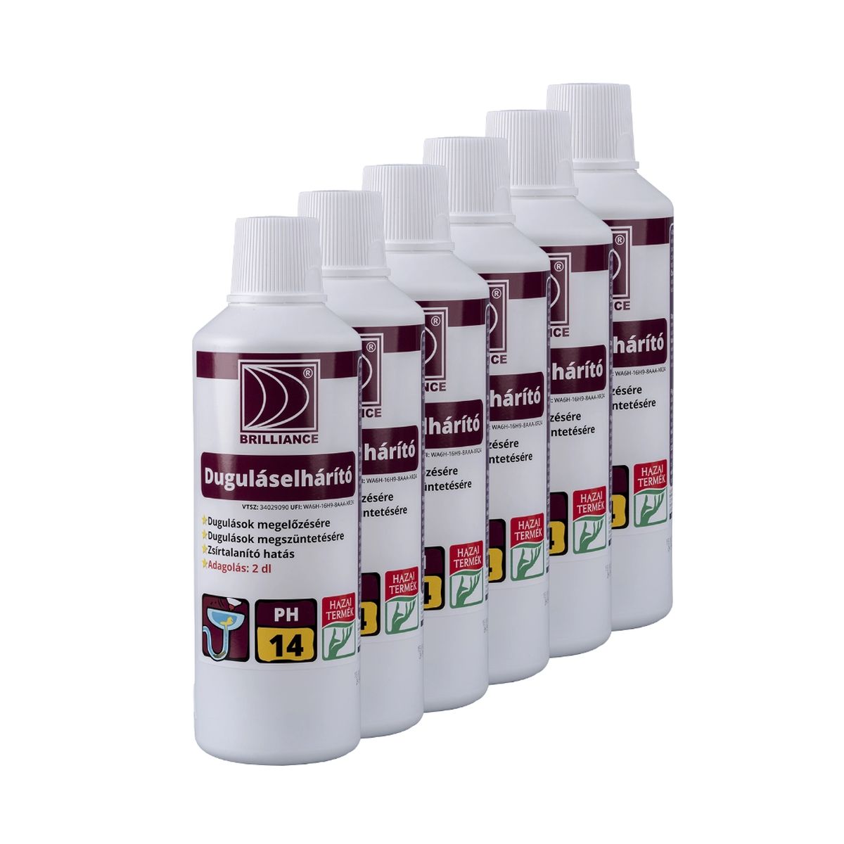 tisztitoszer-hu-Brilliance® Duguláselhárító maxi csomag (6db) 2 tisztitoszer-hu-D1
