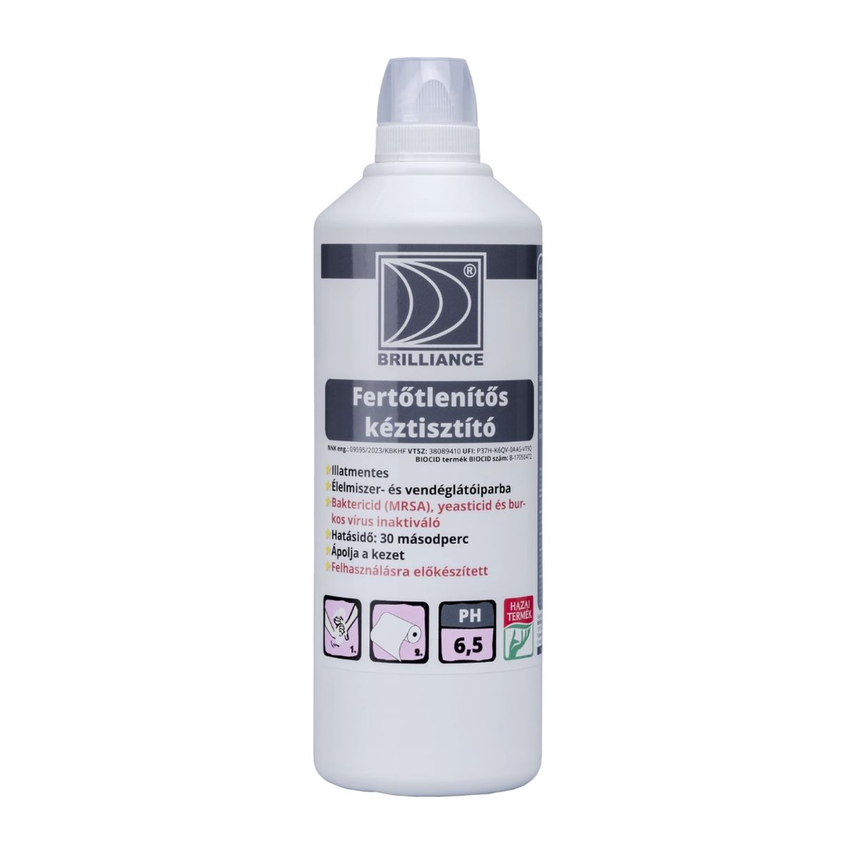 tisztitoszer-hu-FK1 01 brilliance fertotlenitos keztisztito 720 1080 1 liter 2503