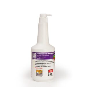Fertőtlenítős mosogatószer adagoló flakon pumpával 750ml (üres)