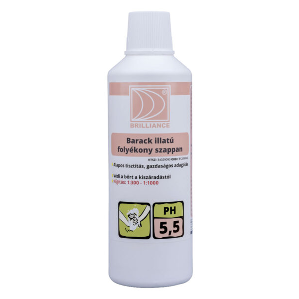 tisztitoszer-hu-Brilliance® Barack illatú folyékony szappan 1 liter 1 tisztitoszer-hu-FSZB1 01