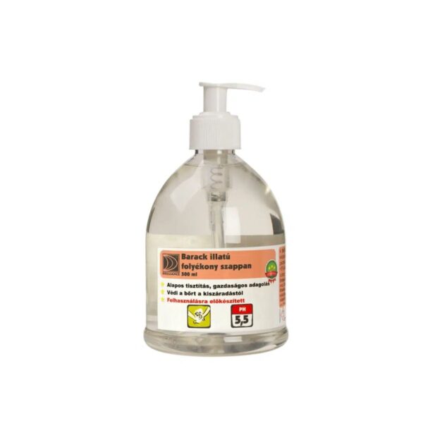 tisztitoszer-hu-Brilliance® Barack illatú folyékony szappan 0,5 liter 1 tisztitoszer-hu-FSZB500 01 brilliance barack illatu folyekony szappan 720 1080 termek 05 liter