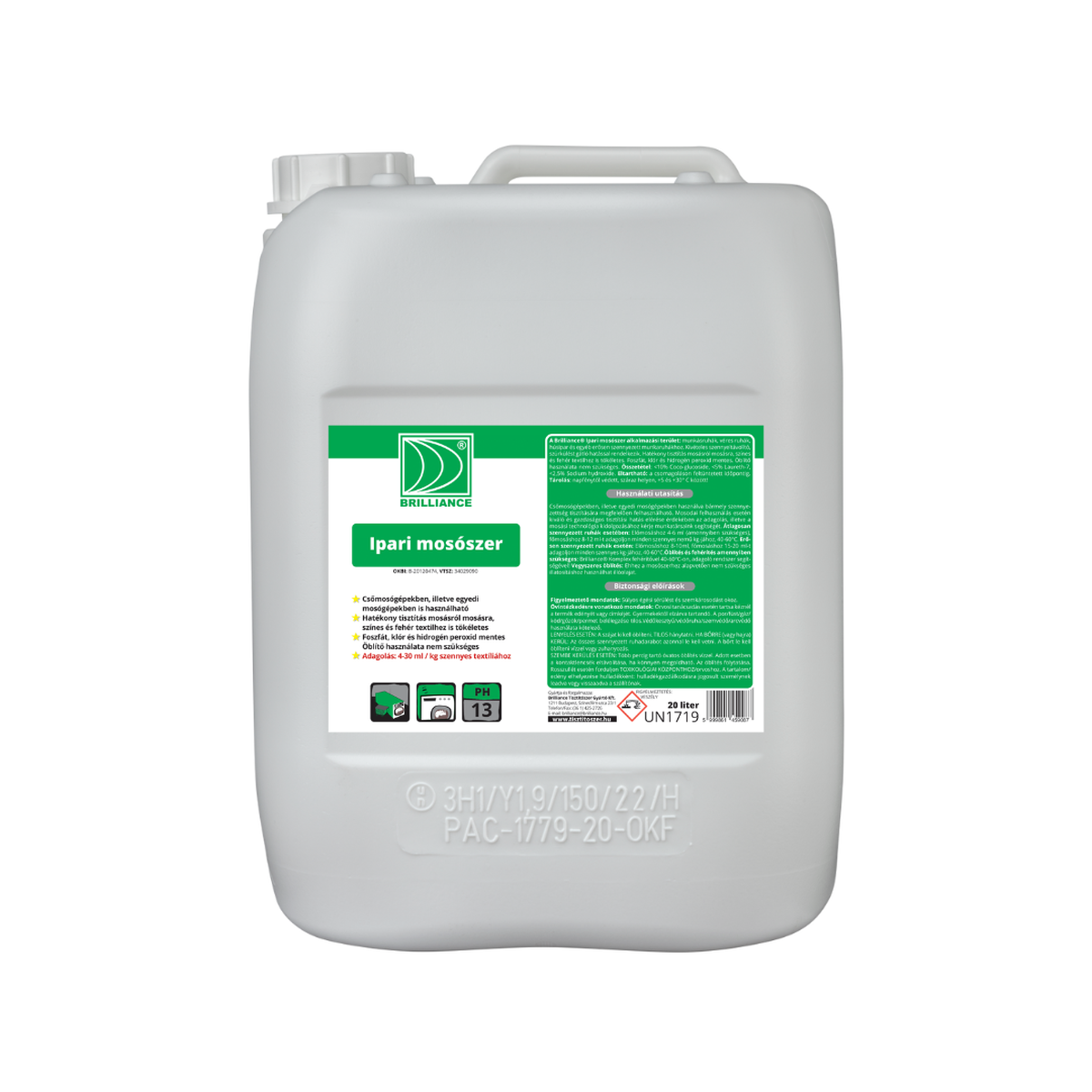 tisztitoszer-hu-IM20B 01 brilliance ipari mososzer 20 liter 720 1080 2022