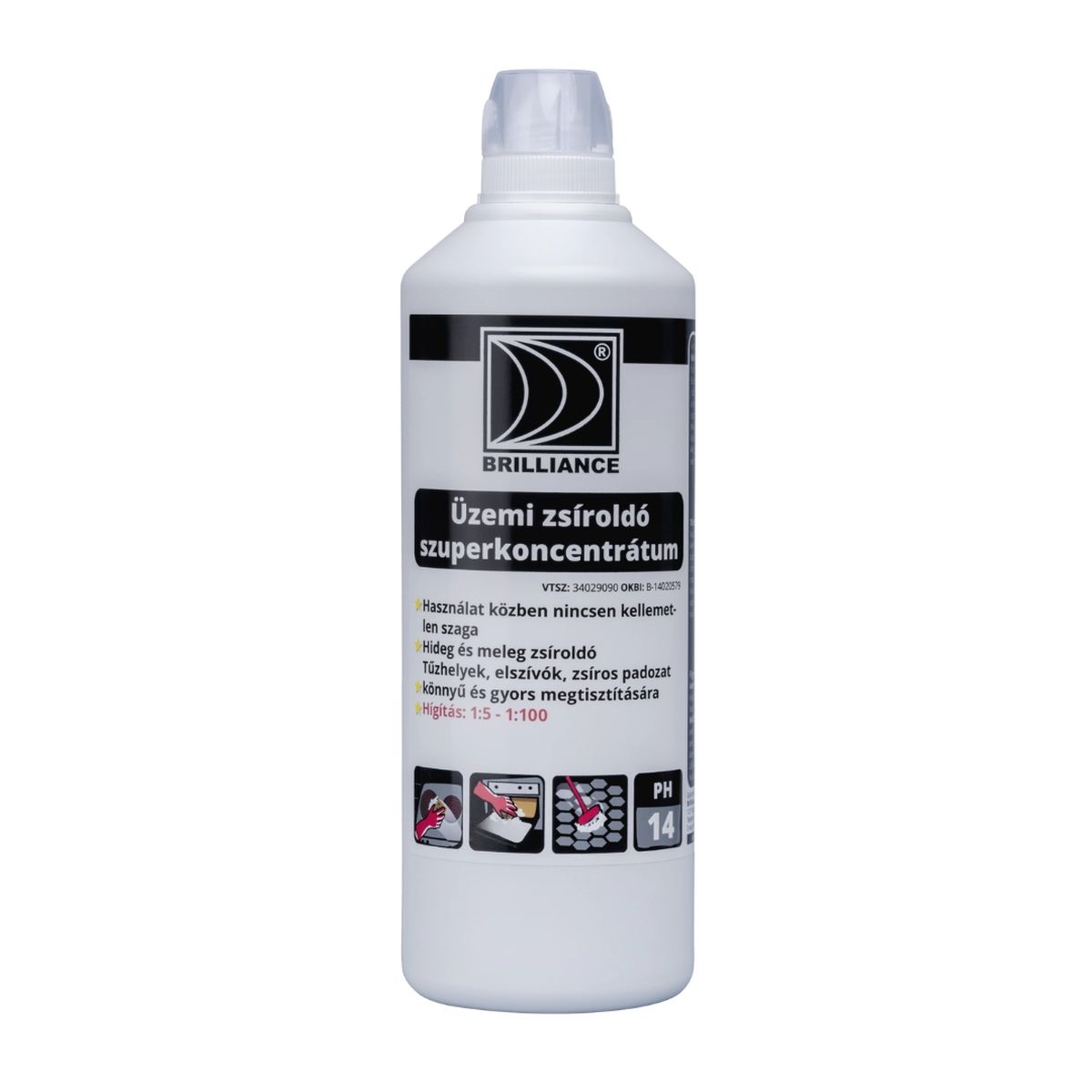 tisztitoszer-hu-Konyhai alapcsomag 6 tisztitoszer-hu-KONYHA01 05 brilliance uzemi zsiroldo 720 1080 termek 1 liter szuperk