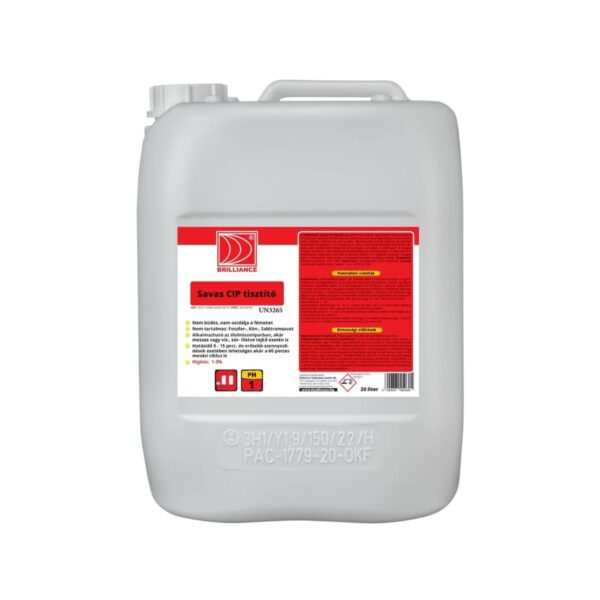 tisztitoszer-hu-Brilliance® Savas CIP tisztító 20 liter 1 tisztitoszer-hu-SCIPT20B 01 brilliance savas cip tisztito 720 1080
