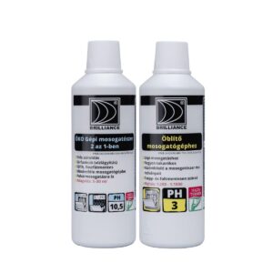 Brilliance® ÖKO Gépi mosogatószer 2 az 1-ben 1 liter + Brilliance® Öblítő mosogatógéphez 1 liter