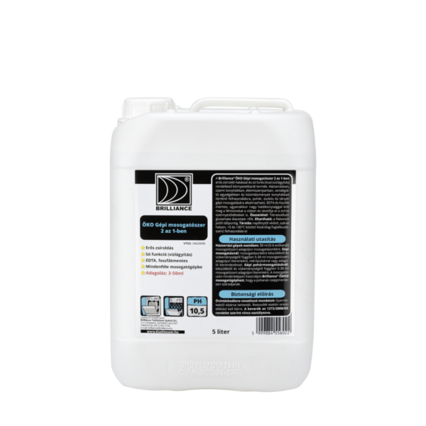 tisztitoszer-hu-Brilliance® ÖKO Gépi mosogatószer 2 az 1-ben 5 liter 1 tisztitoszer-hu-ÖGM215K 01 brilliance oko gepi mosogatoszer 2 az 1 ben 720 1080 termek 5 liter 202409
