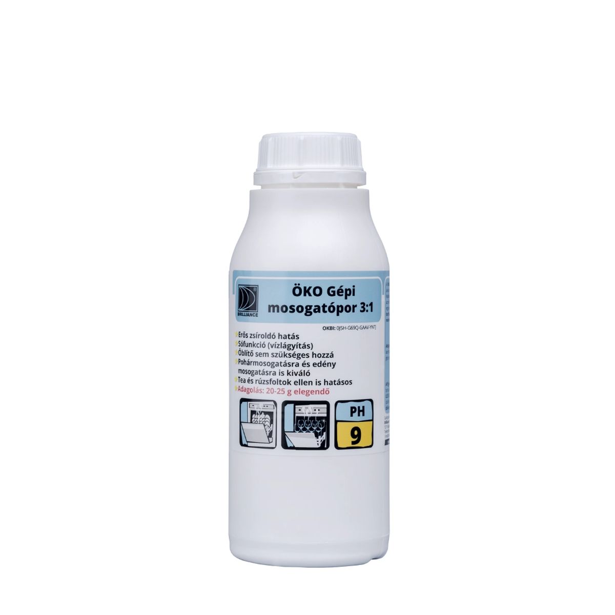tisztitoszer-hu-Brilliance® ÖKO Gépi mosogatópor 3 az 1-ben 880 gramm 2 tisztitoszer-hu-ÖGMP31088 01 brilliance oko gepi mosogatopor 3 az 1 ben granulatum 720 1080 2503