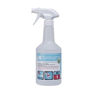 Brilliance® ÖKO Vízkőoldó és Tisztítószer szuperkoncentrátum hígítós flakon szórófejjel 750 ml (üres)