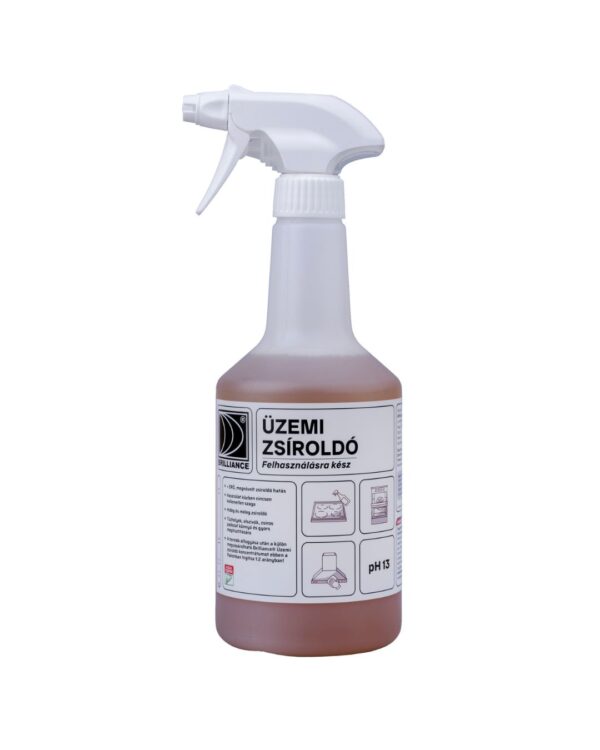 tisztitoszer-hu-Brilliance® Üzemi zsíroldó (hígítós flakonban) 0,75 liter 1 tisztitoszer-hu-ut075 01 uzemi zsiroldo