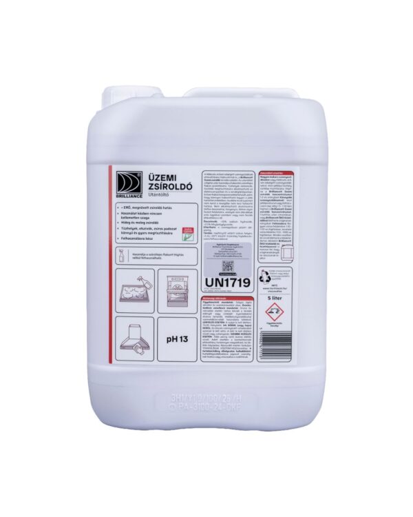 tisztitoszer-hu-Brilliance Üzemi zsíroldó 5 liter 1 tisztitoszer-hu-uzsu5k 01 uzemi zsiroldo utantolto 5 liter