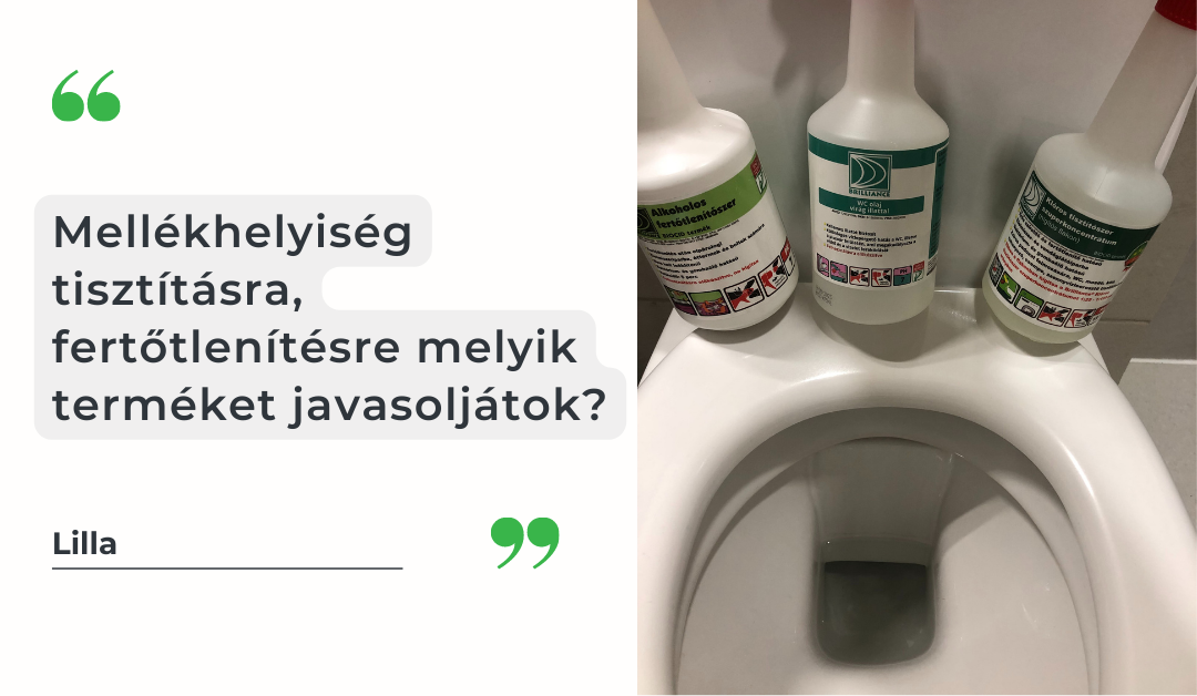 Professzionális WC tisztítás és fertőtlenítés!